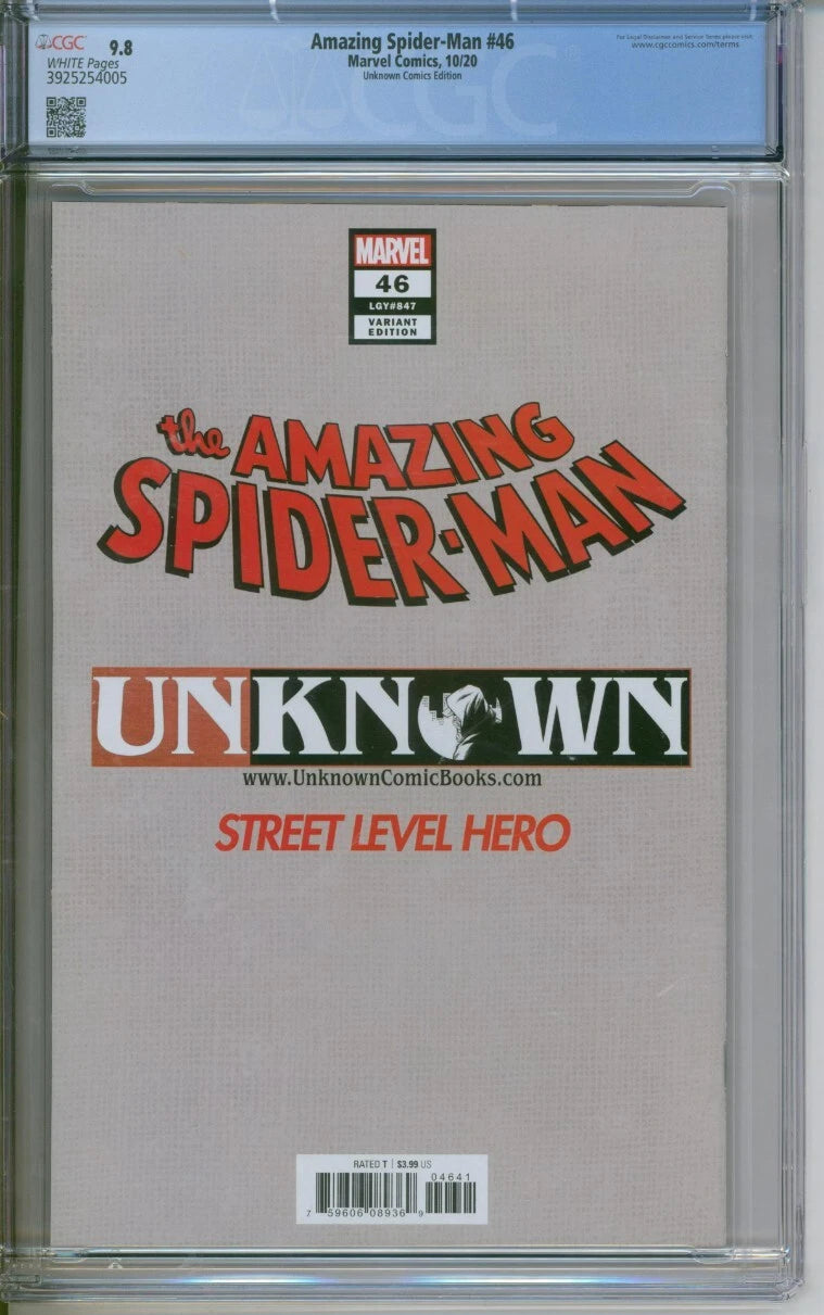 The Amazing Spider-Man #46 (B) CGC 9.8 Unknown Comics Edition