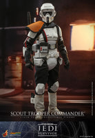 Scout Trooper Commander Sixth Scale Collectible Figure!