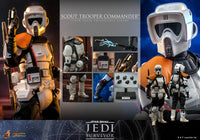 Scout Trooper Commander Sixth Scale Collectible Figure!