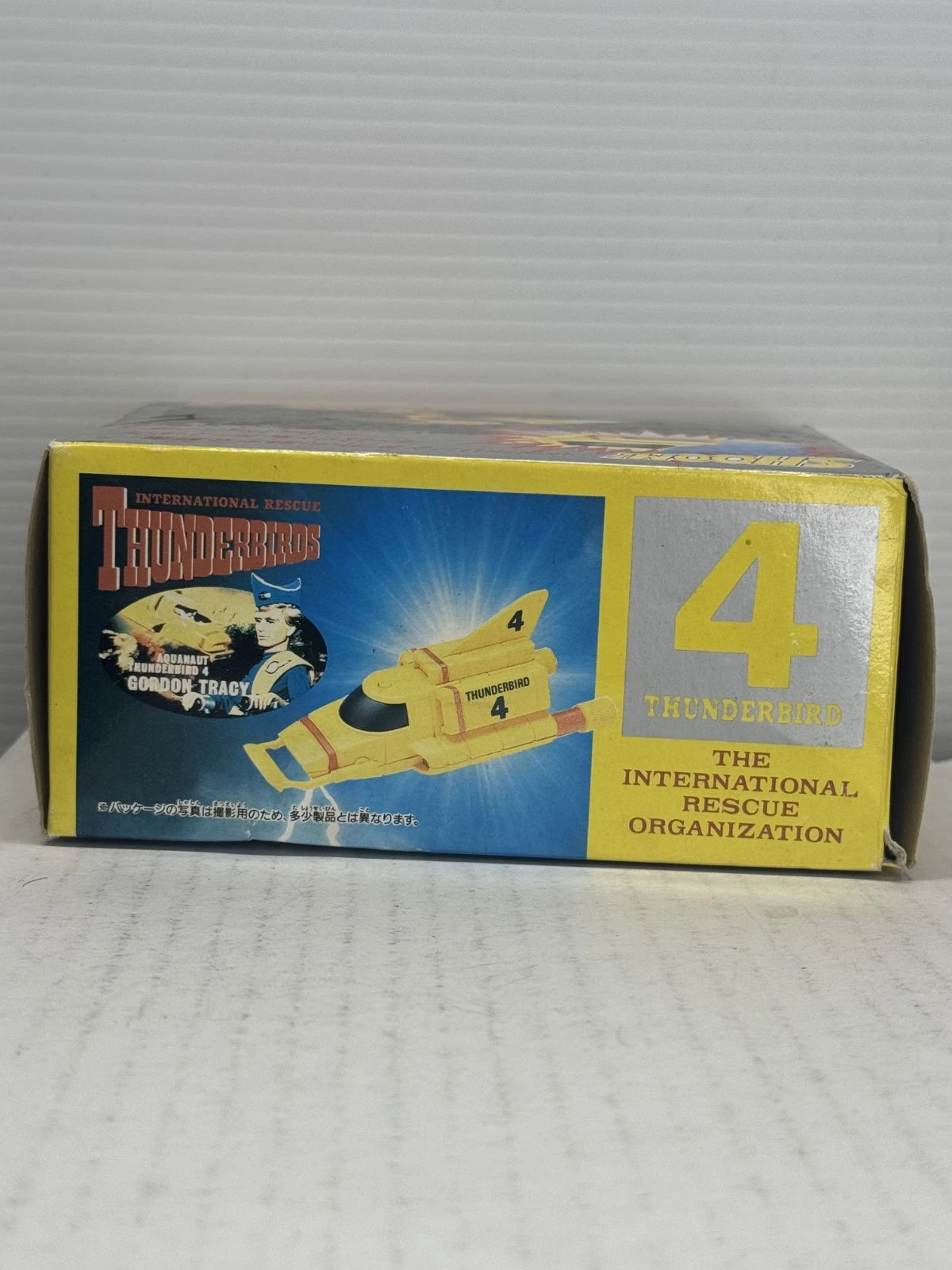 Thunderbirds TB4 Diecast International Rescue Organization Boxed Complete