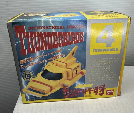 Thunderbirds TB4 Diecast International Rescue Organization Boxed Complete