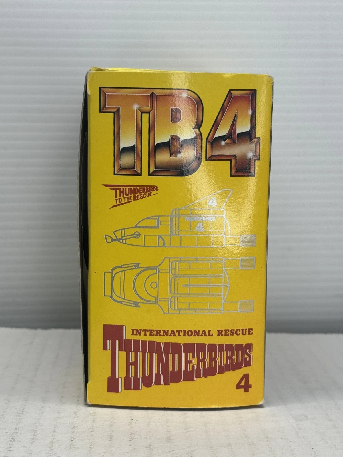 Thunderbirds TB4 Diecast International Rescue Organization Boxed Complete