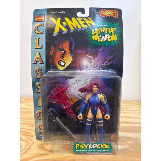 Toy Biz X-Men Classics Psylocke original packaging front