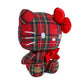 HELLO KITTY PLAID MEDIUM PLUSH