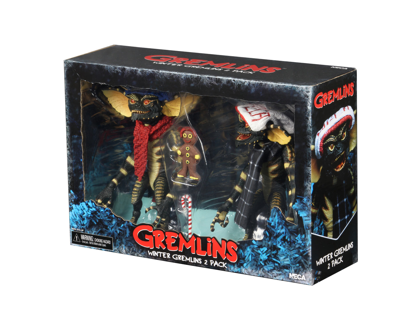 Gremlins  7 inch scale Chrsitmas Carol Winter Scene 2 Pack Set #2