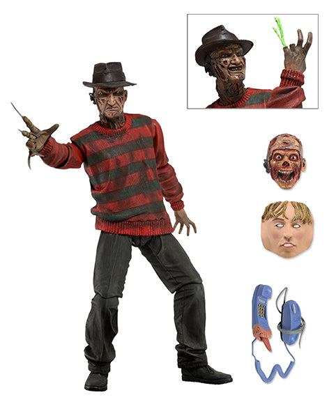 NIGHTMARE ON ELM STREET - 7IN SCALE ACTION FIGURE - ULTIMATE FREDDY
