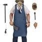 TEXAS CHAINSAW MASSACRE - 8 INCH CLOTHED ACTION FIGURE - LEATHERFACE WITH OLD LADY MASK IN WINDOW BOX