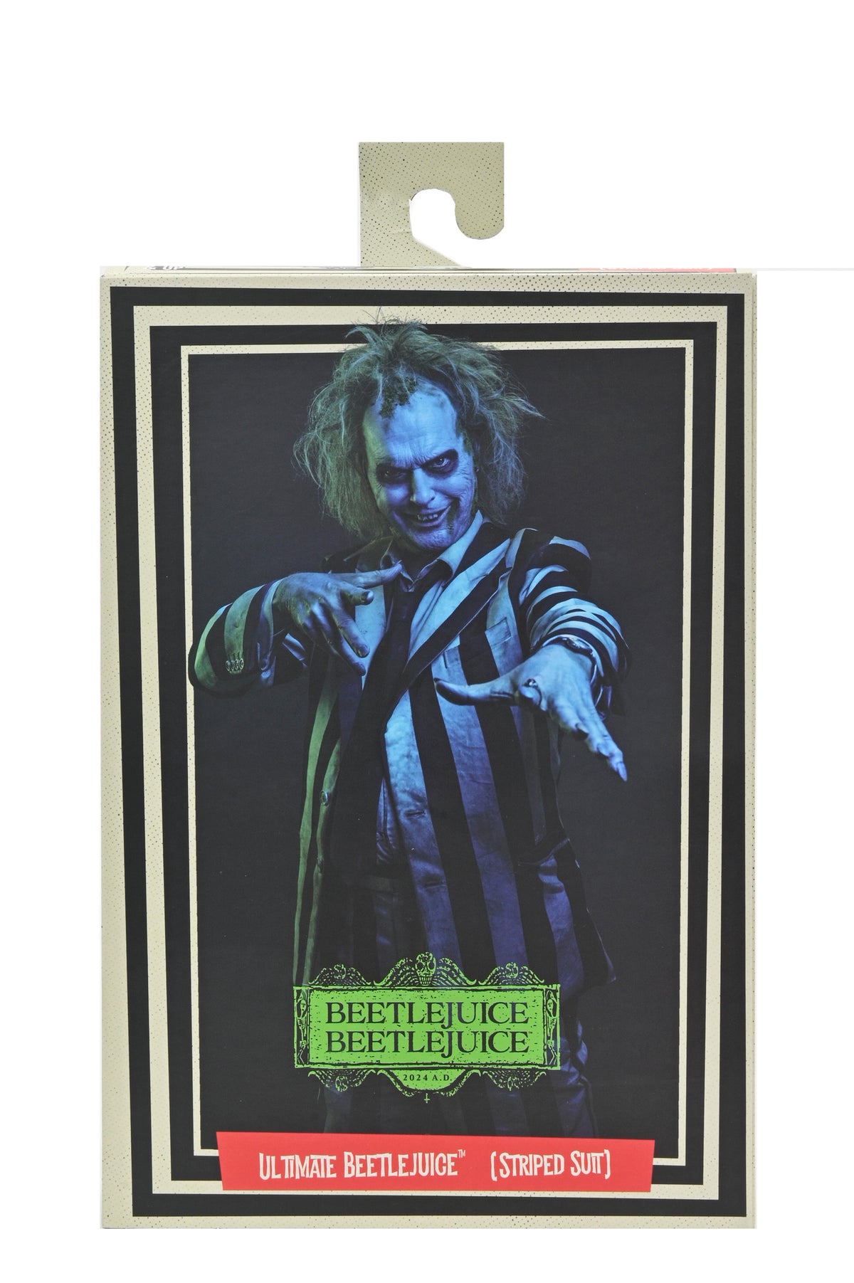 BEETLEJUICE BEETLEJUICE - 7 IN SCALE ACTION FIGURE - ULTIMATE BEETLEJUICE - STRIPED SUIT