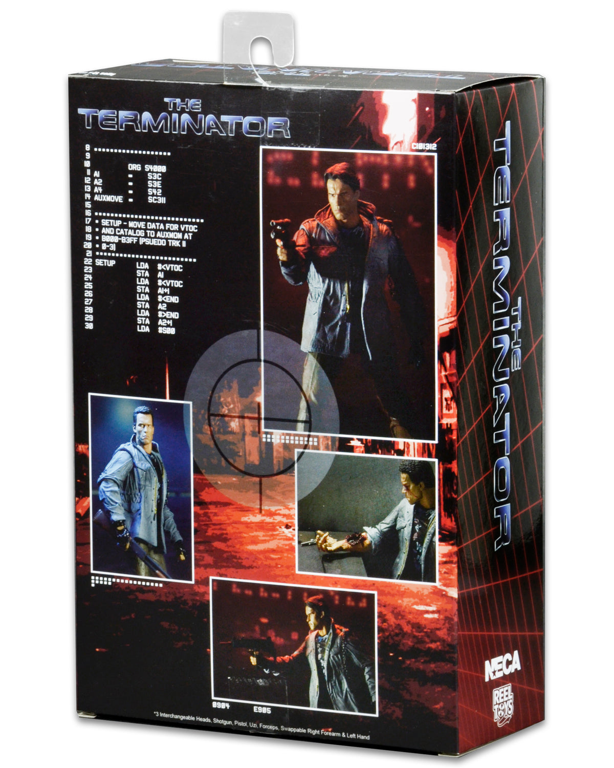 TERMINATOR - 7 INCH ACTION FIGURE - ULTIMATE T-800 (TECH NOIR)