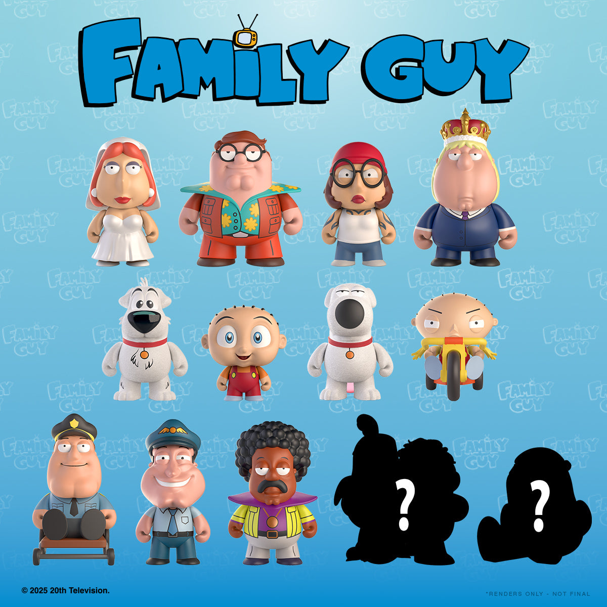 FAMILY GUY: FREAKIN' SWEET 3' INCH VINYL MINI FIGURE BLIND BOX SERIES