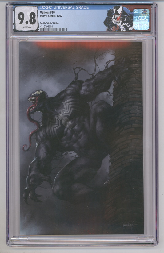 Venom #10 CGC Graded 9.8 Parrillo "Virgin" Edition