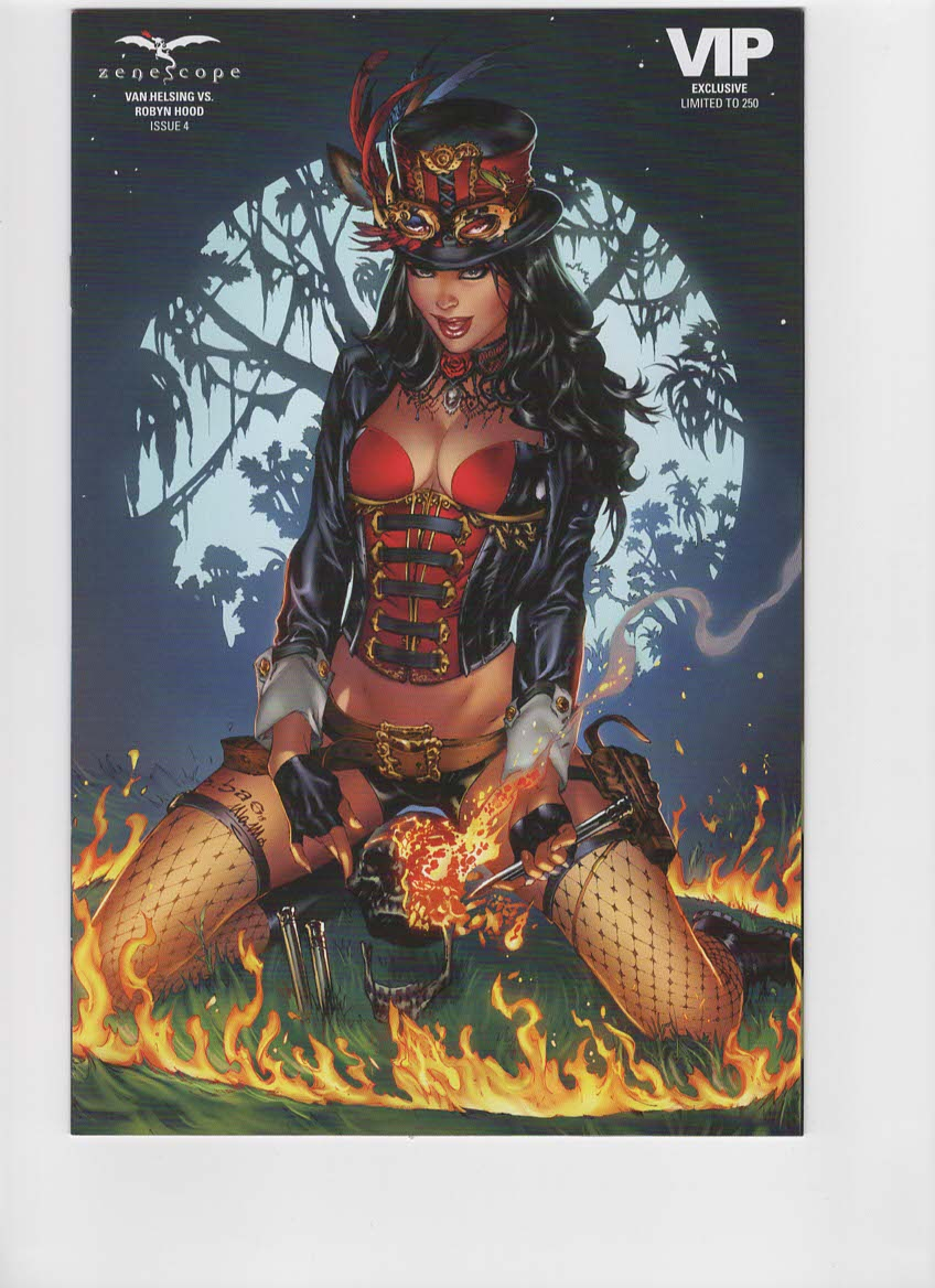 VAN HELSING VS ROBYN HOOD #4 Ebas VIP Exclusive Grimm Fairy Tales Zenescope