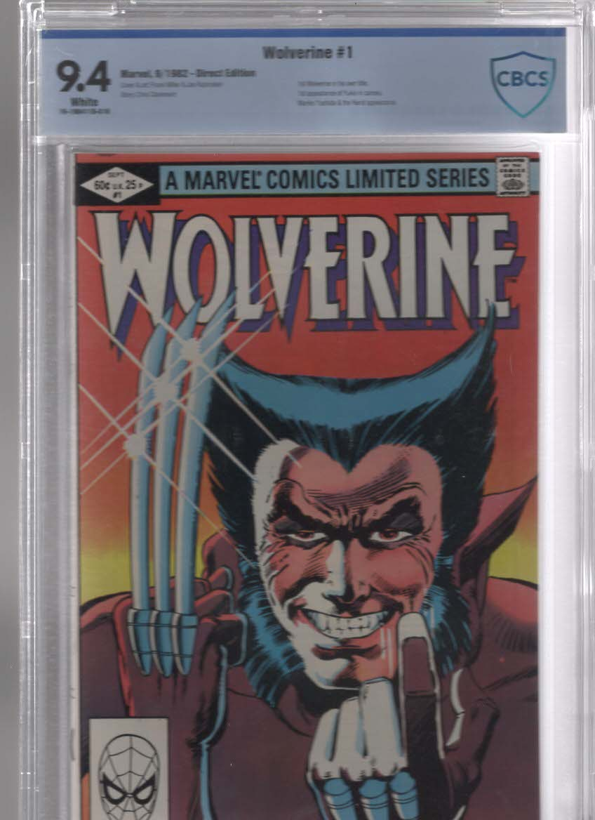 Wolverine Limited Series #1 - CBCS 9.4 - Direct Edition - Key
