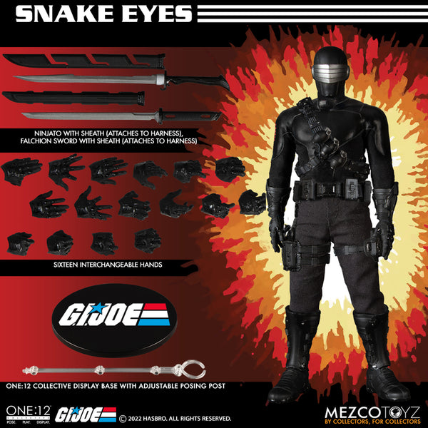 G.I. Joe Snake Eyes Deluxe Edition One:12 Collective Figure