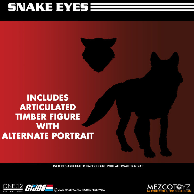 G.I. Joe Snake Eyes Deluxe Edition One:12 Collective Figure