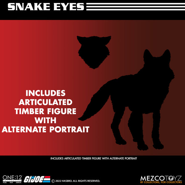 G.I. Joe Snake Eyes Deluxe Edition One:12 Collective Figure