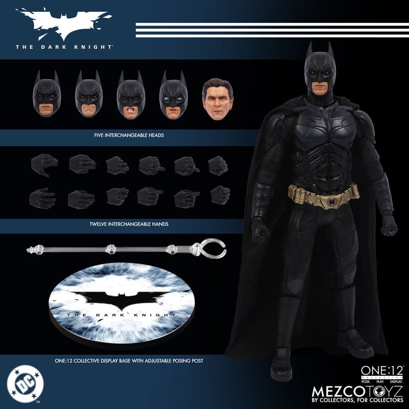 Pre-Order: One:12 Collective The Dark Knight: Batman- Mezco