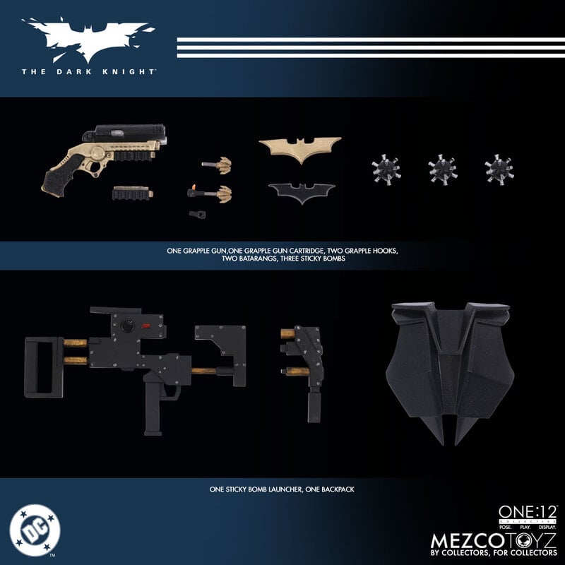 Pre-Order: One:12 Collective The Dark Knight: Batman- Mezco