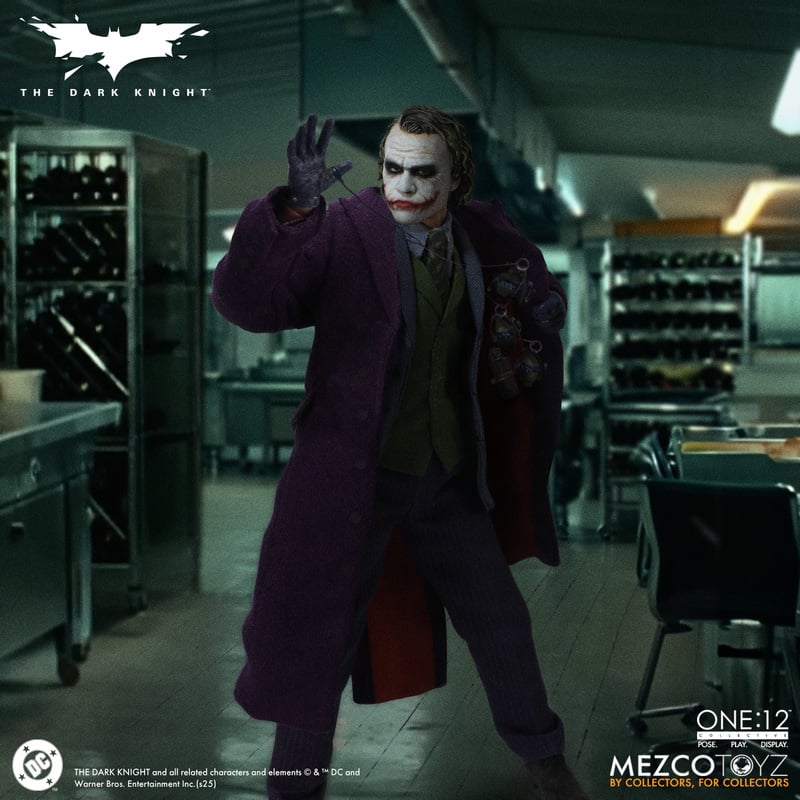 Pre-Order: One:12 Collective The Dark Knight: The Joker- Mezco