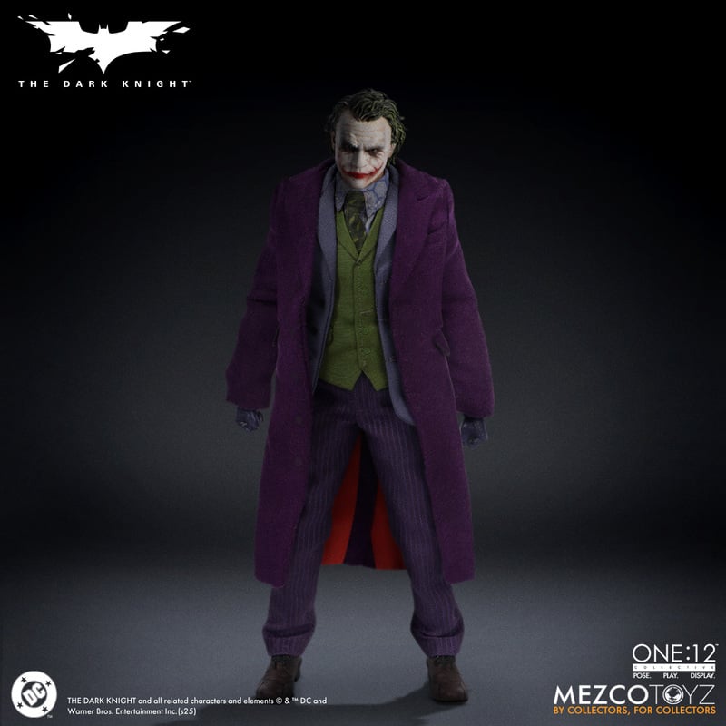 Pre-Order: One:12 Collective The Dark Knight: The Joker- Mezco