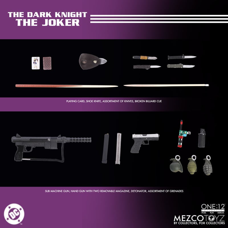 Pre-Order: One:12 Collective The Dark Knight: The Joker- Mezco