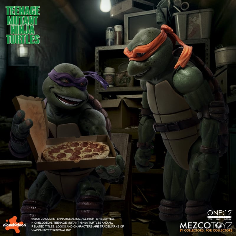 Pre-Order: One:12 Collective - Teenage Mutant Ninja Turtles (1990) Boxed Set - Mezco