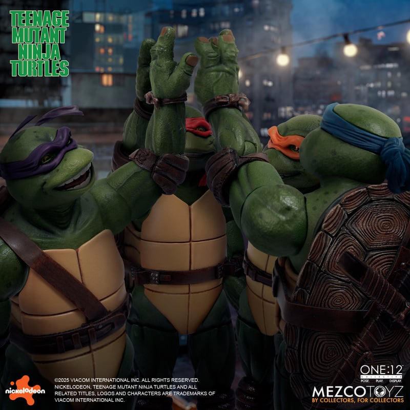 Pre-Order: One:12 Collective - Teenage Mutant Ninja Turtles (1990) Boxed Set - Mezco