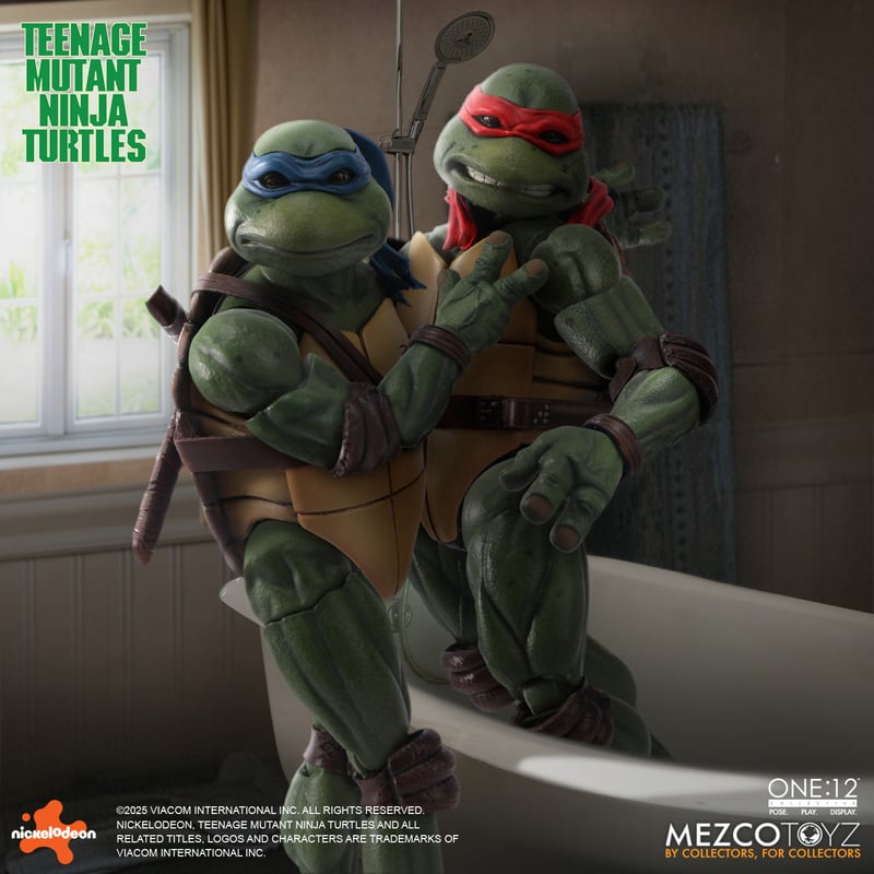 Pre-Order: One:12 Collective - Teenage Mutant Ninja Turtles (1990) Boxed Set - Mezco