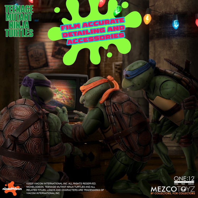 Pre-Order: One:12 Collective - Teenage Mutant Ninja Turtles (1990) Boxed Set - Mezco