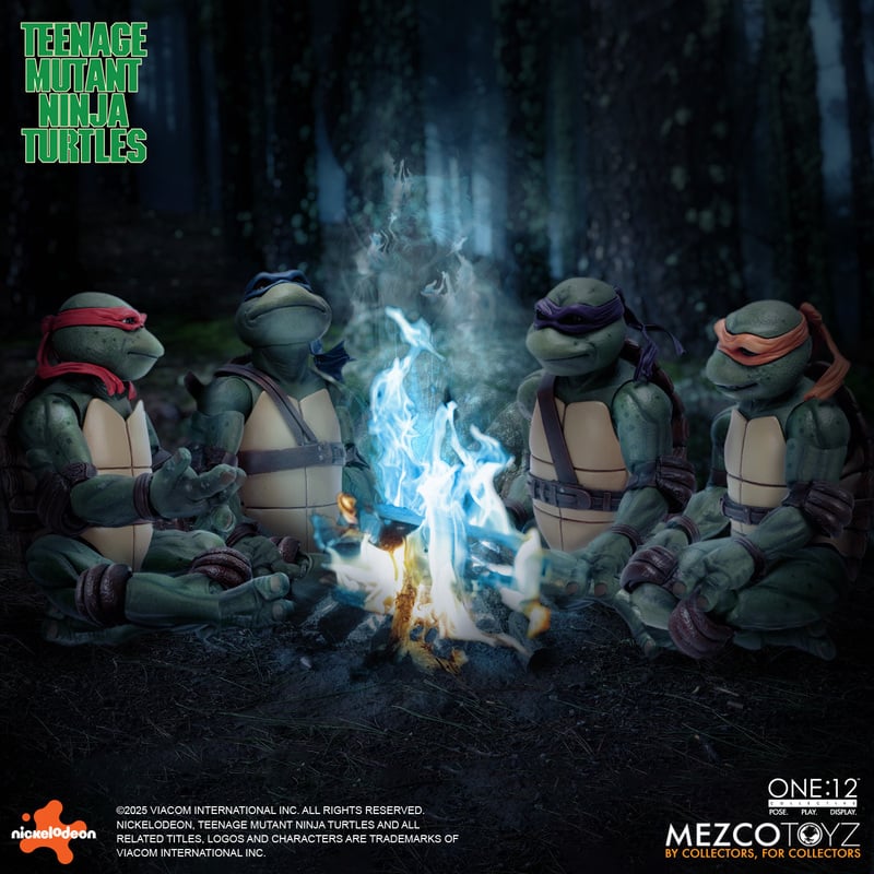 Pre-Order: One:12 Collective - Teenage Mutant Ninja Turtles (1990) Boxed Set - Mezco