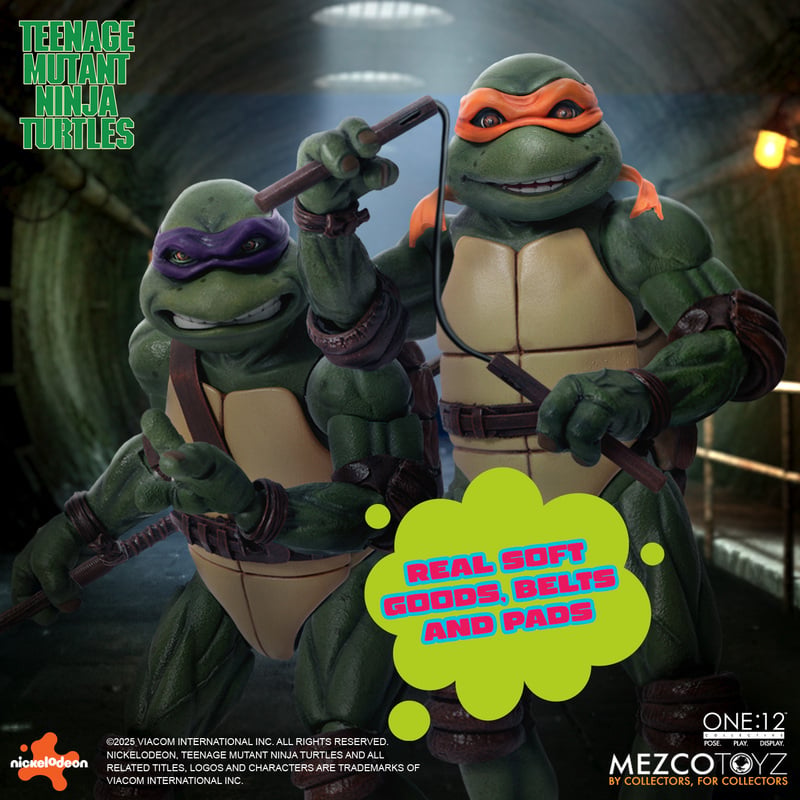Pre-Order: One:12 Collective - Teenage Mutant Ninja Turtles (1990) Boxed Set - Mezco