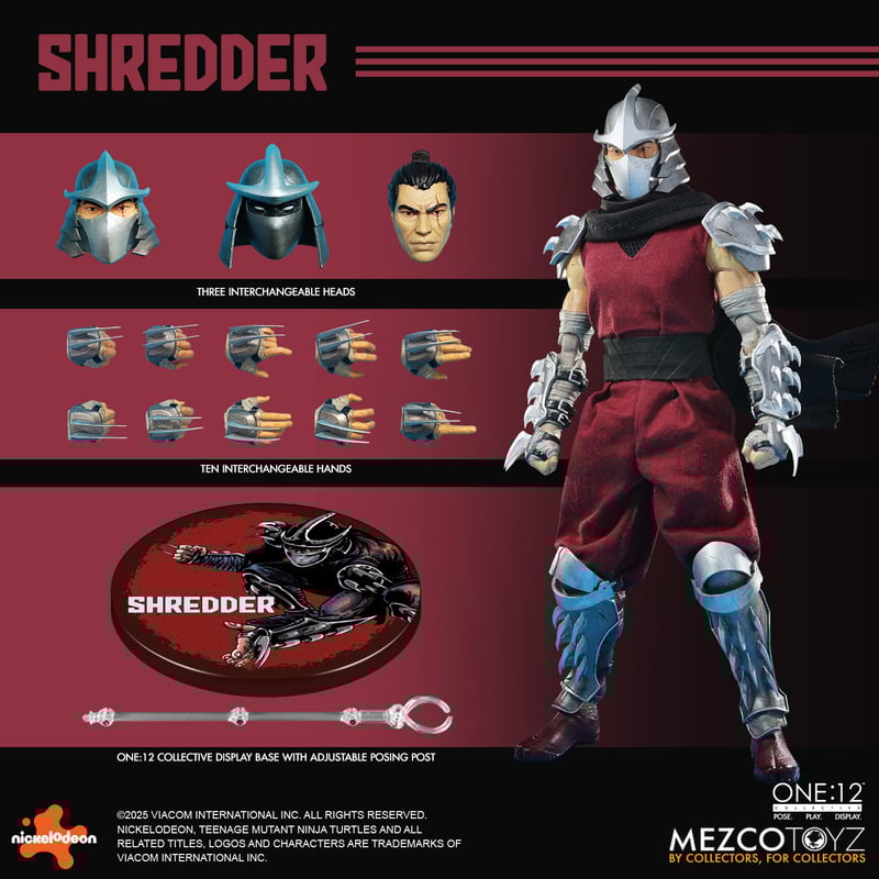 Pre-Order: One:12 Collective - Shredder- Mezco