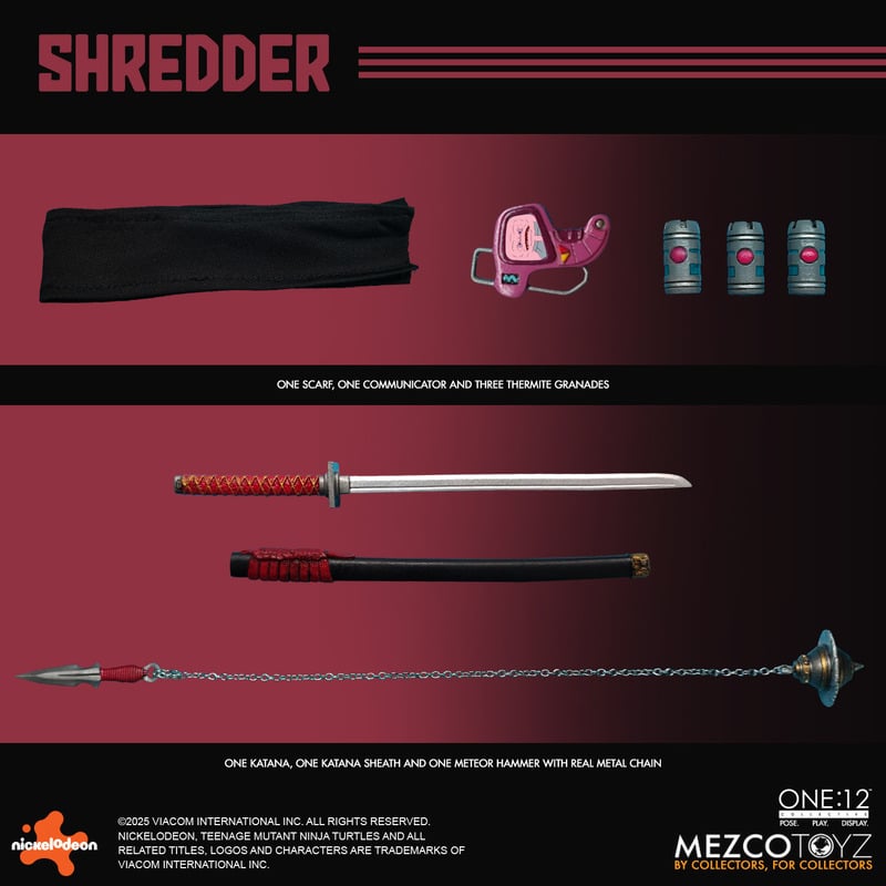 Pre-Order: One:12 Collective - Shredder- Mezco
