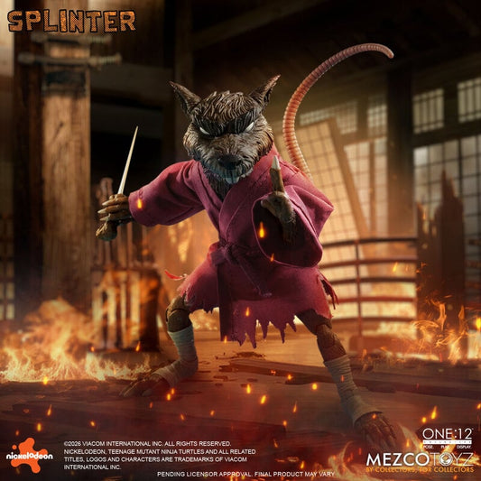 Pre-Order: One:12 Collective - Splinter- Mezco