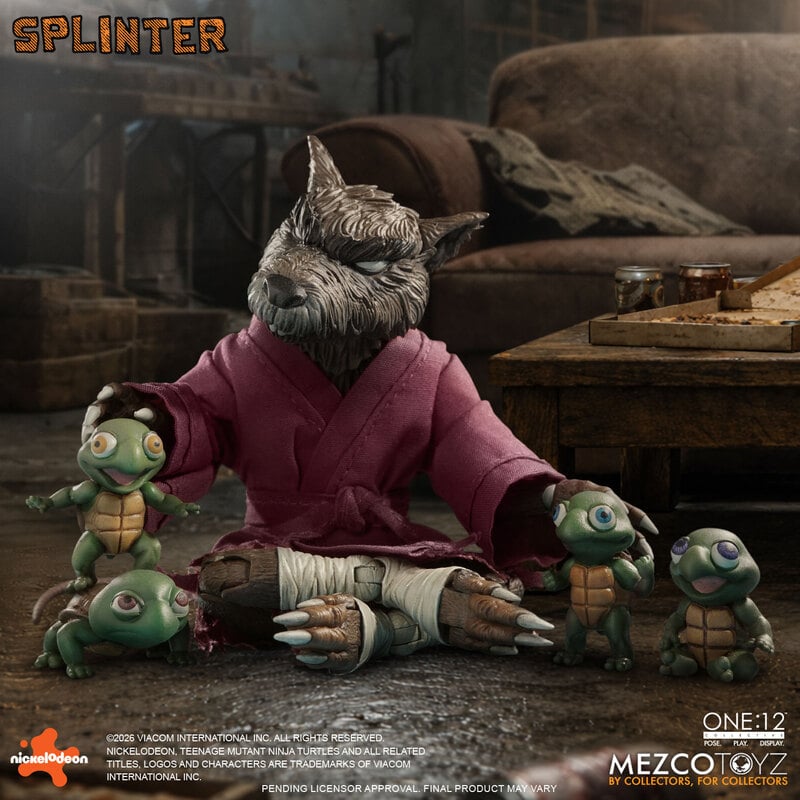 Pre-Order: One:12 Collective - Splinter- Mezco