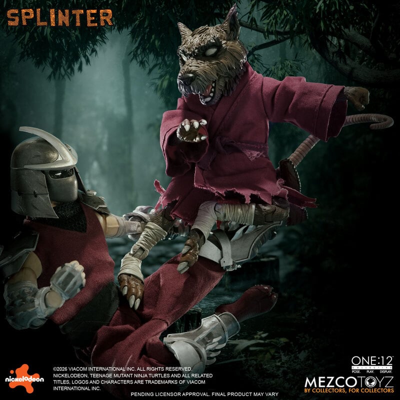 Pre-Order: One:12 Collective - Splinter- Mezco