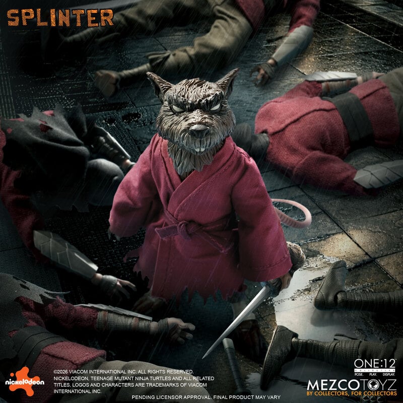 Pre-Order: One:12 Collective - Splinter- Mezco