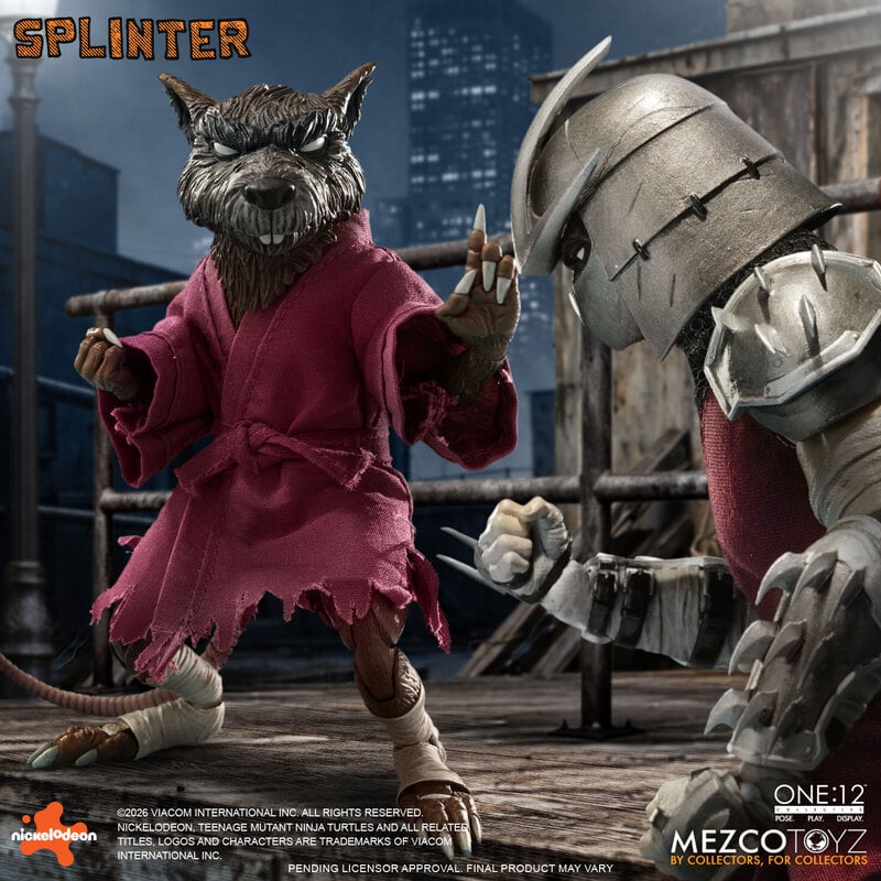 Pre-Order: One:12 Collective - Splinter- Mezco