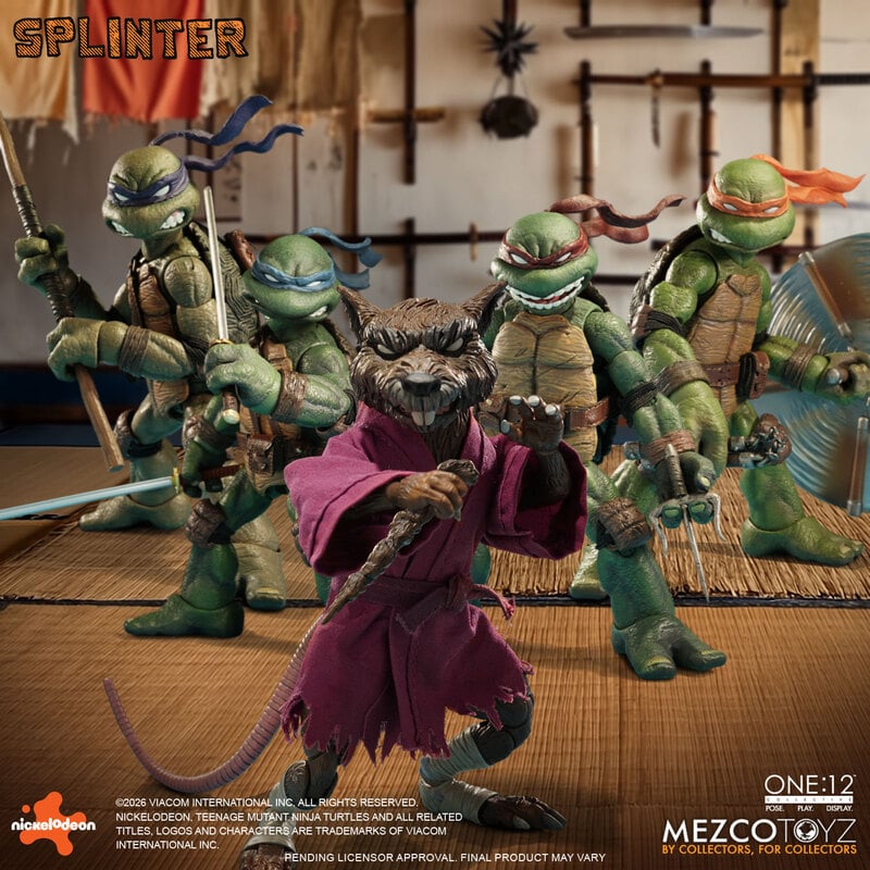 Pre-Order: One:12 Collective - Splinter- Mezco