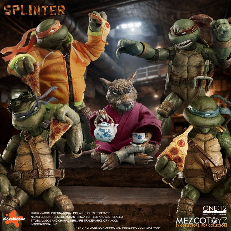Pre-Order: One:12 Collective - Splinter- Mezco
