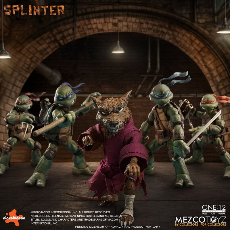 Pre-Order: One:12 Collective - Splinter- Mezco