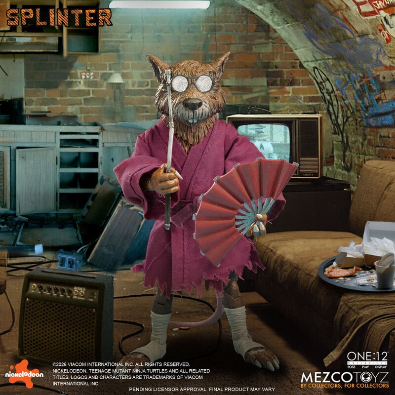 Pre-Order: One:12 Collective - Splinter- Mezco