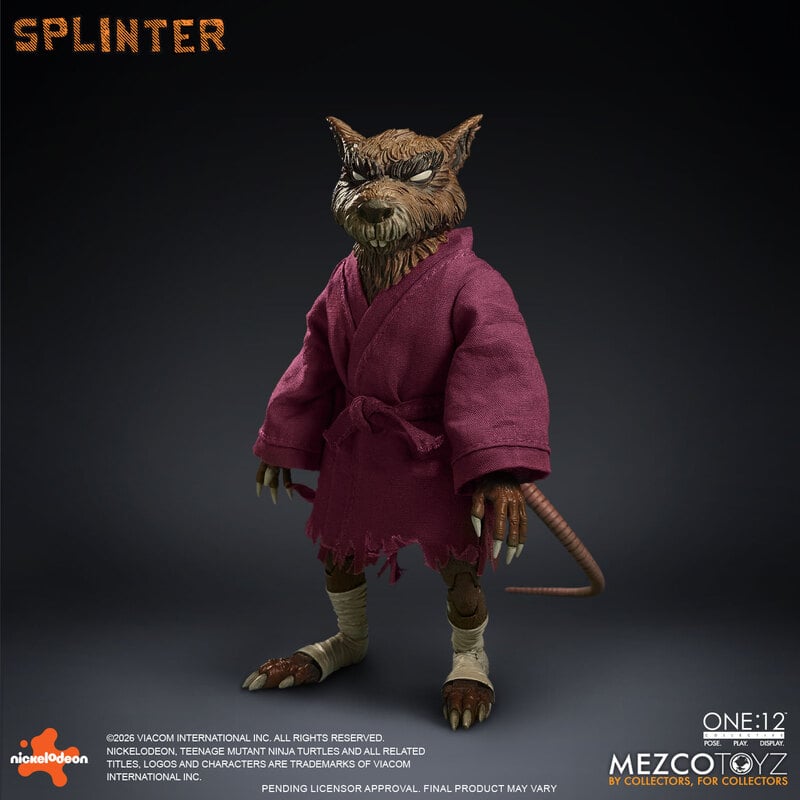 Pre-Order: One:12 Collective - Splinter- Mezco