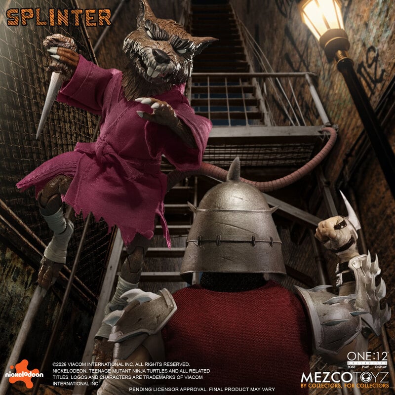 Pre-Order: One:12 Collective - Splinter- Mezco
