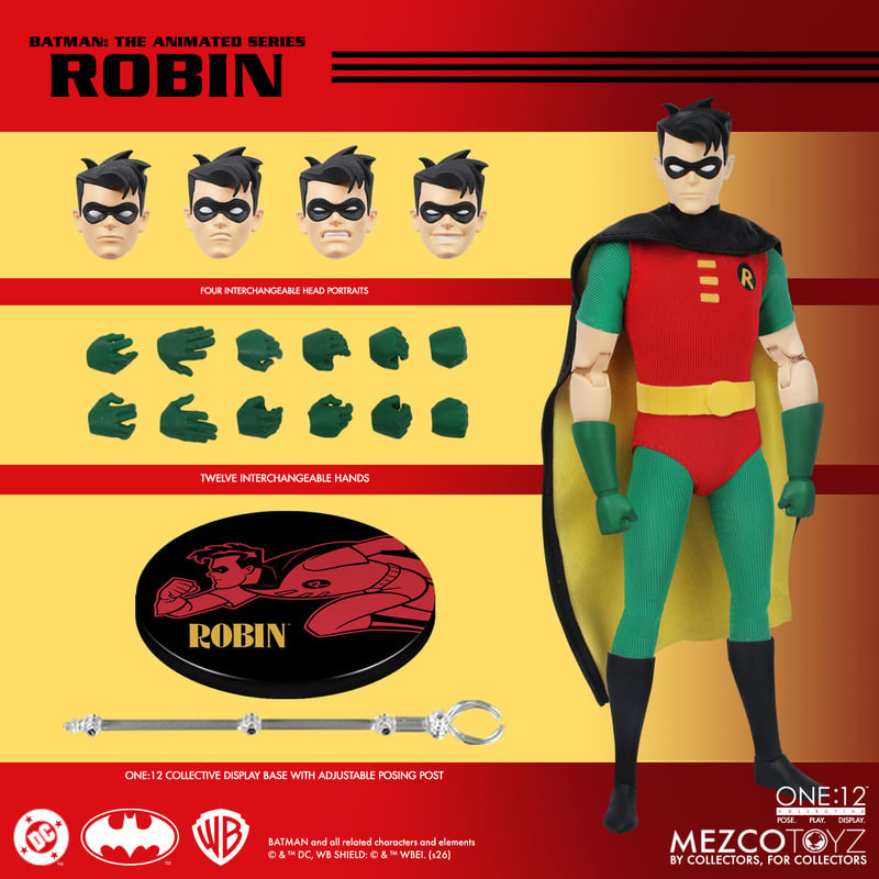 Pre-Order: One:12 Collective - Batman: The Animated Series - Robin- Mezco