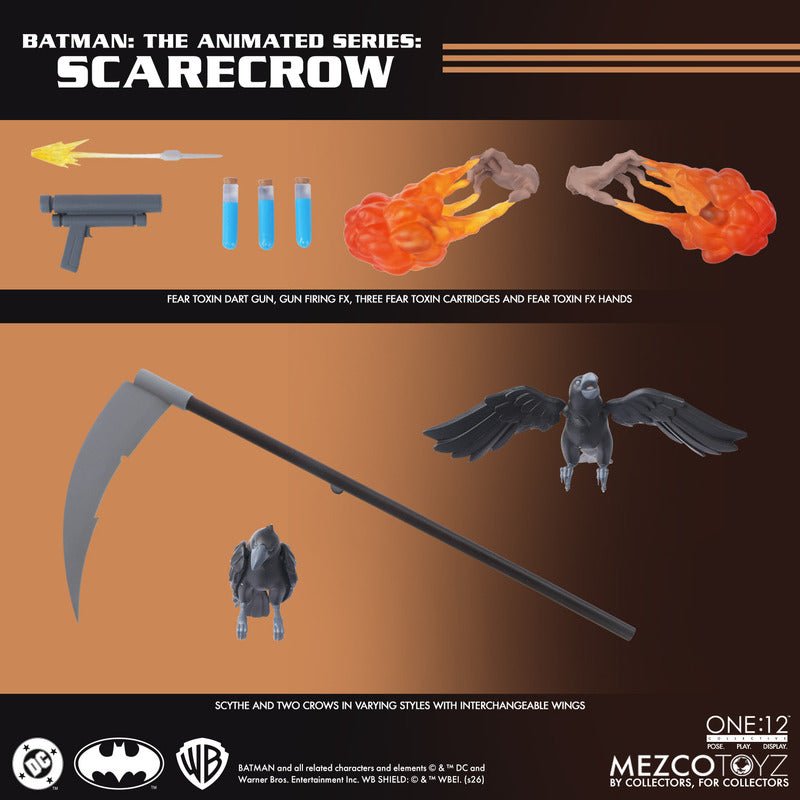 Pre-Order: One:12 Collective - Batman: The Animated Series - Scarecrow- Mezco