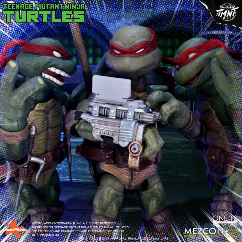 Pre-Order: One:12 Collective - Teenage Mutant Ninja Turtles Boxed Set - Mezco