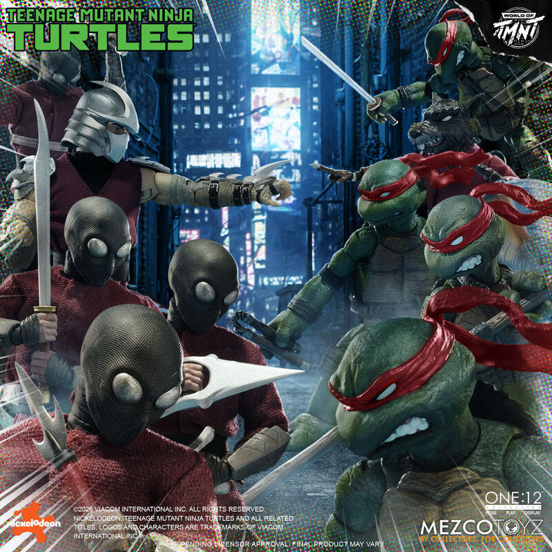 Pre-Order: One:12 Collective - Teenage Mutant Ninja Turtles Boxed Set - Mezco