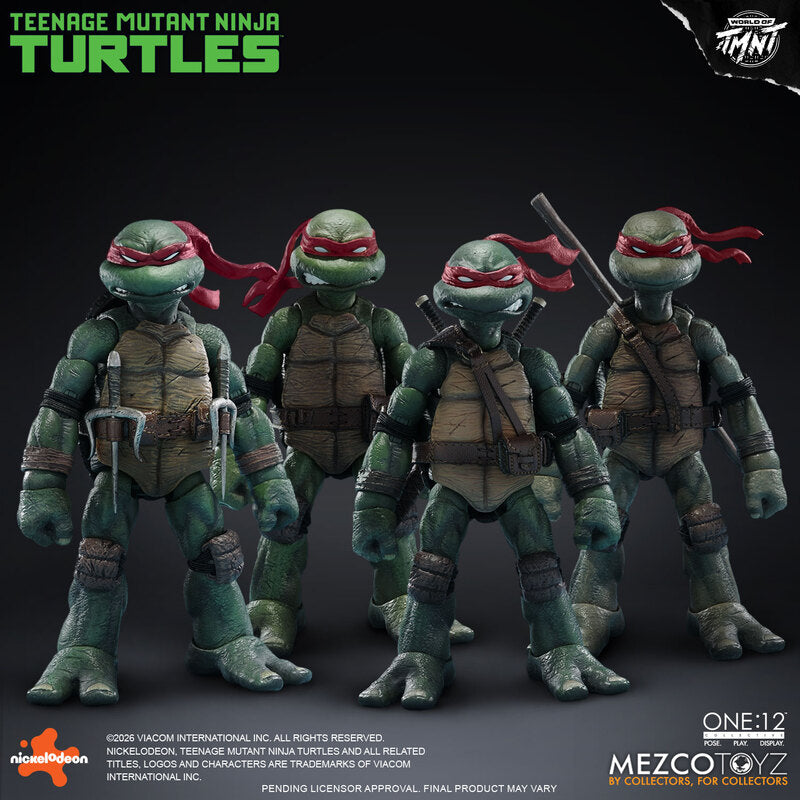 Pre-Order: One:12 Collective - Teenage Mutant Ninja Turtles Boxed Set - Mezco