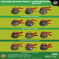 Pre-Order: One:12 Collective - Teenage Mutant Ninja Turtles Boxed Set - Mezco
